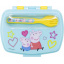 Ланч-бокс дитячий з ложкою та виделкою Stor Peppa Pig (13909) Чернівці