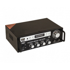 Підсилювач звуку Bluetooth радіо UKC SN 555 BT Black (007544)