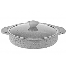 Сотейник алюминиевый 3,5 л O.M.S 3322-28-3,5л-Grey