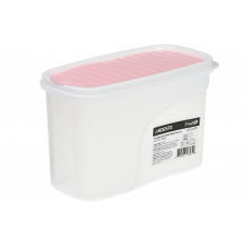 Контейнер для сипучих продуктів 1,2 л Ardesto Fresh рожевий AR1212PP
