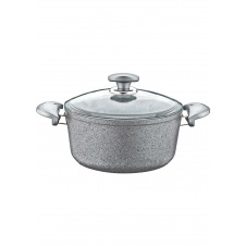 Кастрюля 8,7 л 30х13 см O.M.S. Collection 3110.01.02-30-8,7л-Grey