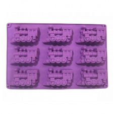 Силиконовая форма Паровоз для десертов 34х22х3,5 см SNS Silicone Н-1212