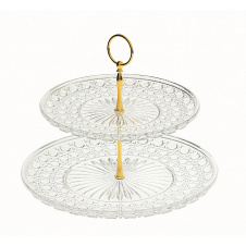 Этажерка 2 яруса из поликарбоната One Chef Diamond 23,5×30×13,5 см