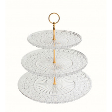 Фото - Этажерка 3 яруса из поликарбоната One Chef Diamond 20×35×35×35 см Этажерка 3 яруса из поликарбоната One Chef Diamond 20×35×35×35 см