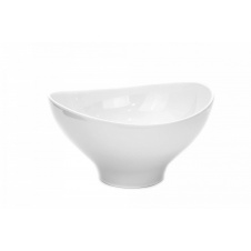 Чаша овальная One Chef закругленная из меламина 4,1 л 29,5×26,6×16 см Белая