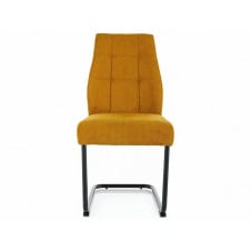 Стілець APRIL VARDO чорний каркас/карі 66