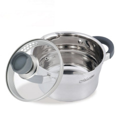Каструля з кришкою 2,4 л Maestro MR-3507-18 Чернігів
