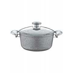 Кастрюля 8,7 л 30х13 см O.M.S. Collection 3110.01.02-30-8,7л-Grey Тернополь
