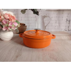 Сотейник чавунний 4 л O.M.S 3365-28-4л-Orange Запоріжжя