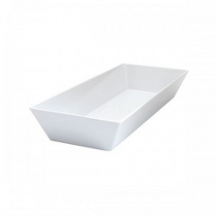 Блюдо прямоугольное One Chef из меламина 49,7×19,3×7,5 см Белое Чернігів