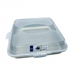 Тортівниця Dunya Plastik 30308 35х35х10 см 22487 Краматорськ