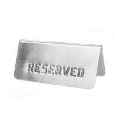 Табличка настольная One Chef RESERVED Київ