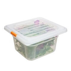 Контейнер для хранения с крышкой полипропилен One Chef 1/6 100 мм 1,25 л Миколаїв