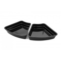 Гастроемкость One Chef из меламина изогнутая 1/2 33×26.5×6.5 см Днепр