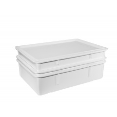 Контейнер для теста One Chef без крышки белый 46 л 65×45×16 см Тернополь