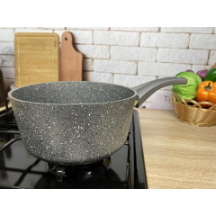 Ковшик из литого алюминия с гранитным покрытием 2,5 л O.M.S 3217-20-2,5л-Grey Запорожье