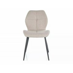 Стілець FRANK NEA чорний каркас/беж 27 Петрове