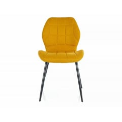 Стілець JAKE NEA чорний каркас/карі 66 Енергодар