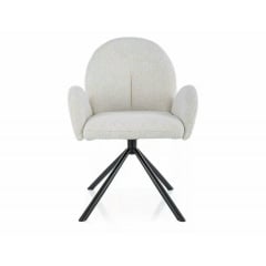 Стілець PLANET RAVEN чорний каркас/беж 22 Акимовка