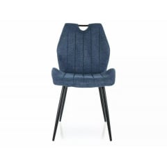 Стілець ARCO BREGO чорний каркас/синій 86 Купянск
