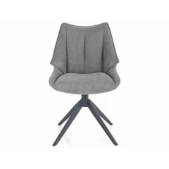Стілець CODA VARDO чорний каркас/сірий 11 Кам'янське