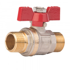 Кран шаровой FADO New 1/2" НН прямой, латунь Луцьк