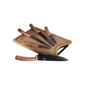 Набор ножей из 6 предметов Berlinger Haus Metallic Line Rose Gold Edition (BH-2575)