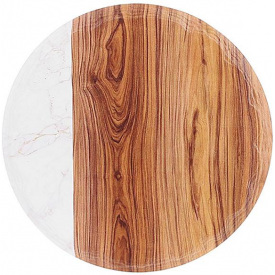 Подставка для горячей посуды из керамики Wooden Ceramics d=16см DP219185 BonaDi