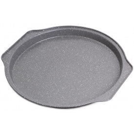 Форм противень Kamille для выпечки пиццы Bakery Marble 35х33.5х2.5см DP37154