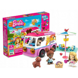 Конструктор детский кукольный с колёсиками переездной Mattel IR219074