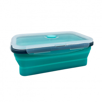 Лоток Stenson ФС-1200 1200 мл 21х13,3х7,5 см Бірюзовий