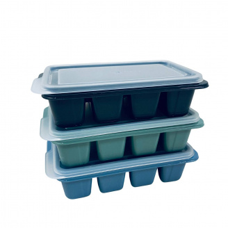Набір форм для льоду Dunya Plastik Mini 16019 3 шт 12,6х7,2х3,2 см