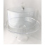 Подставка One Chef с крышкой для торта акриловая 35,5×30,5 см Кропива