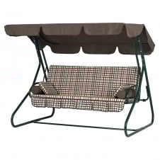 Садова гойдалка Vitan Графіня 3-місна з тентом