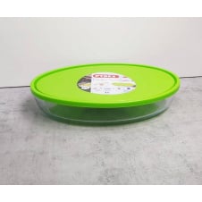 Фото - Форма для запікання з кришкою 35 х 24 х 6 см овальна Pyrex 346P002 Форма для запікання з кришкою 35 х 24 х 6 см овальна Pyrex 346P002