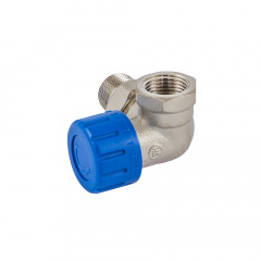 Термостатический клапан Schlosser DN 15 GZ1/2"xGW1/2" латунь, угловой (601200007) Житомир