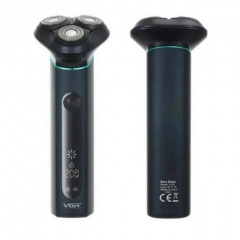 Аккумуляторная бритва VGR V-310 8825 для влажного и сухого бритья Black Житомир