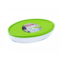 Форма для запікання з кришкою 35 х 24 х 6 см овальна Pyrex 346P002 Свеса