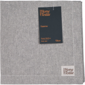 Серветка Ardesto Oliver 40х40 см Сірий (ART06OD)