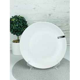 Тарелка обеденная 26 см Ardesto Lucca White AR2926WM