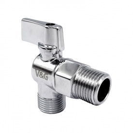 Кран шаровой V&amp;G 1/2"х1/2" для подключения сантехнических приборов
