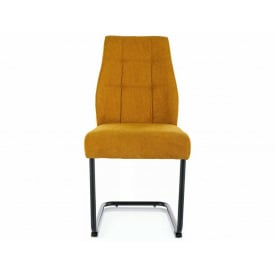 Стілець APRIL VARDO чорний каркас/карі 66