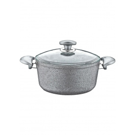 Кастрюля 2,6 л 20х10 см O.M.S. Collection 3110.01.02-20-2,6л-Grey