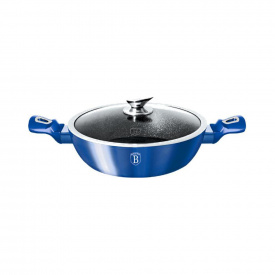 Сотейник с крышкой Berlinger Haus Blue Metallic Line 28 см BH-1653N