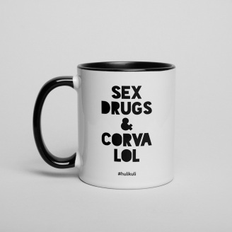 Кружка BeriDari Sex Drugs & Corvalol HK-106 330 мл (3370)