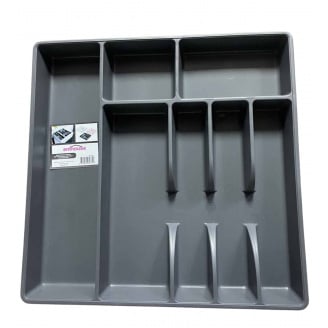 Лоток для столових приладів EMHOUSE EP-901 7 секцій Сірий