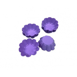 Набор форм для выпечки кексов Stenson MH-3332 12 шт Фиолетовый