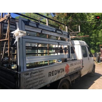 Теплая и надежная дверь из алюминия от Redwin Group с уникальным дизайном для архитекторов - скидка до -20%