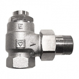 Вентиль HERZ RL-1-Е 3/4" угловой латунь