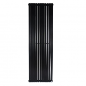 Дизайнерский радиатор Betatherm Blende 2000×614 вертикальный, черный матовый